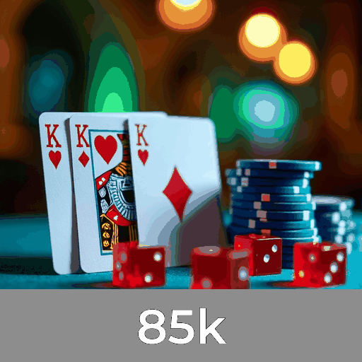 85k: Slots - Altos Pagamentos, Jogos de Mesa - Estratégia Pura, Cassino ao Vivo - Imersão Total